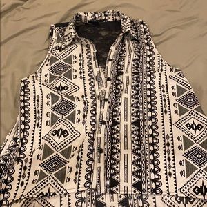 Buttondown tank top Forever 21